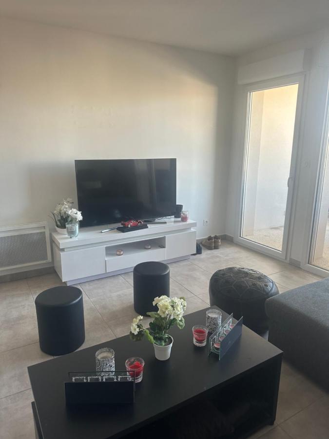 Super Appt 300 M De La Plage Apartment Sérignan Exterior foto